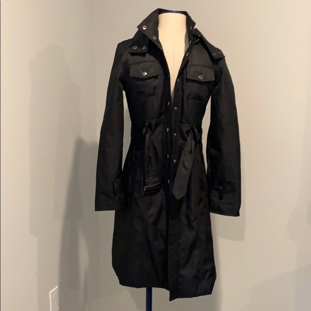 Trench rain coat